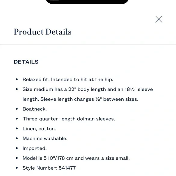 Ralph Lauren Black and Cream Patterned Blouse - Picture 11 of 11